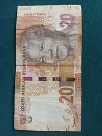 Banknot 20 randów RPA Nelson Mandela