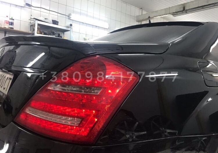 Спойлер W221 Mercedes-Benz S-Class S63 S65 S550 S500