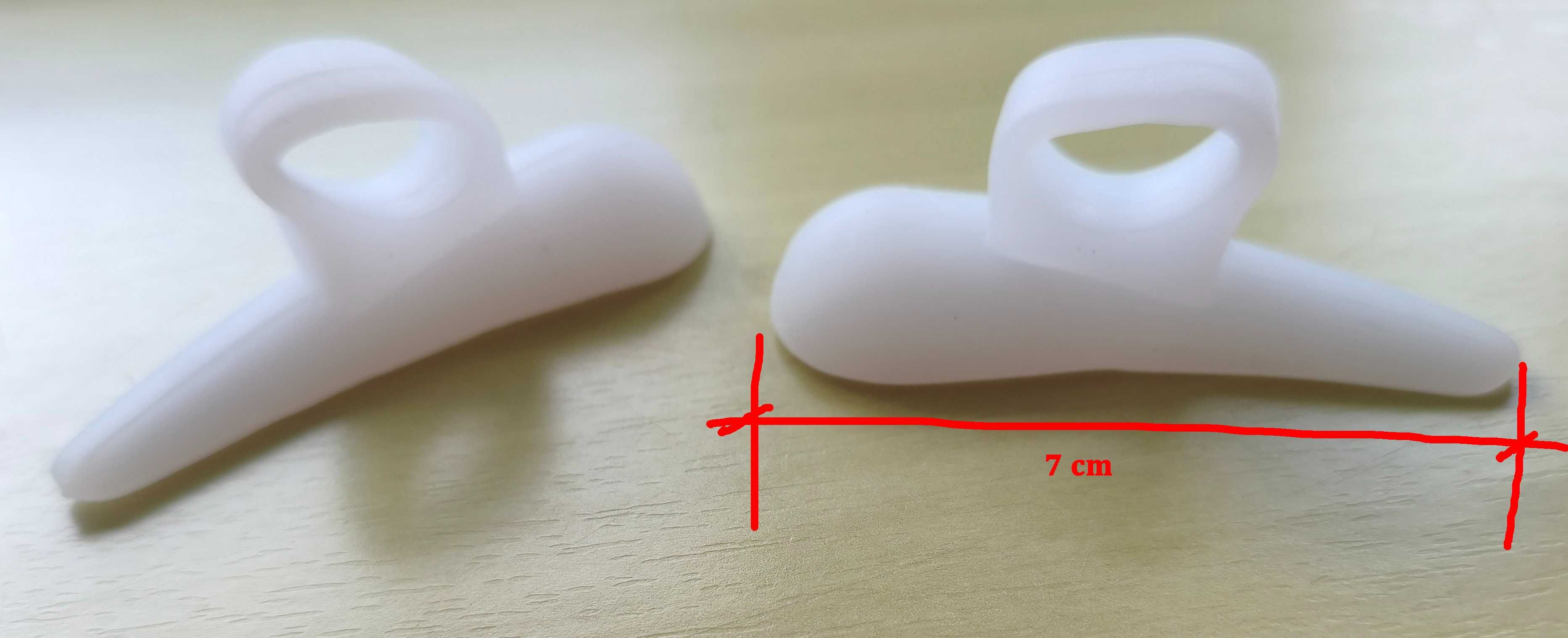 Żelowe poduszki pod palce - komplet