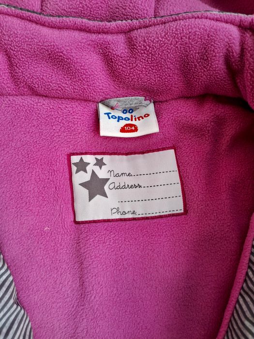 Зимовий комбінезон Topolino + шапка на флісі H&M