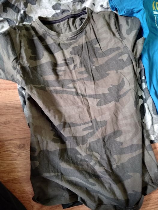 Zestaw 10 koszulek, t-shirt dla chłopca 146/152