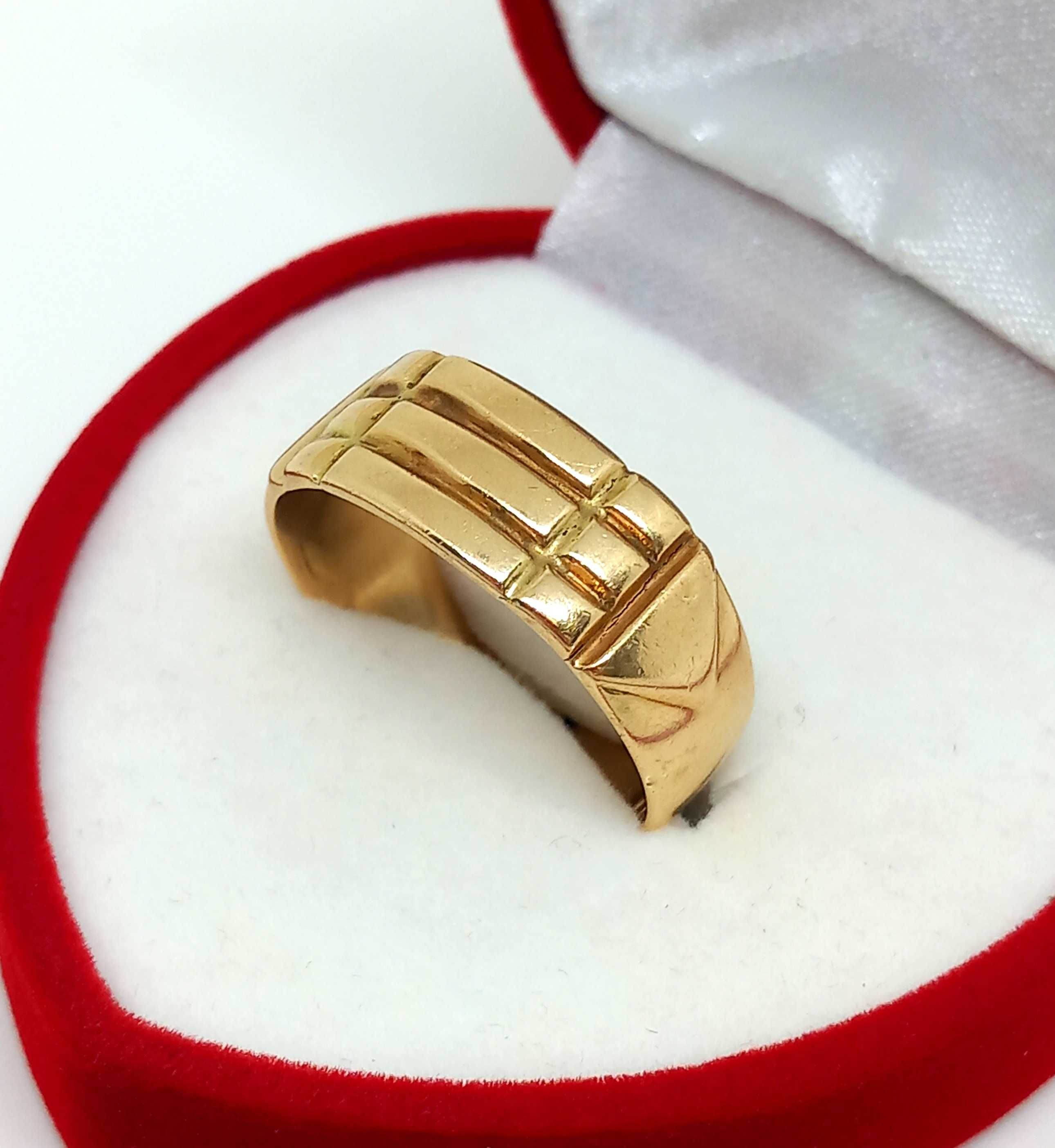 Złoty pierścień Atlantów PR.585 W:8,34 gr R,31-34 InterSKLEP