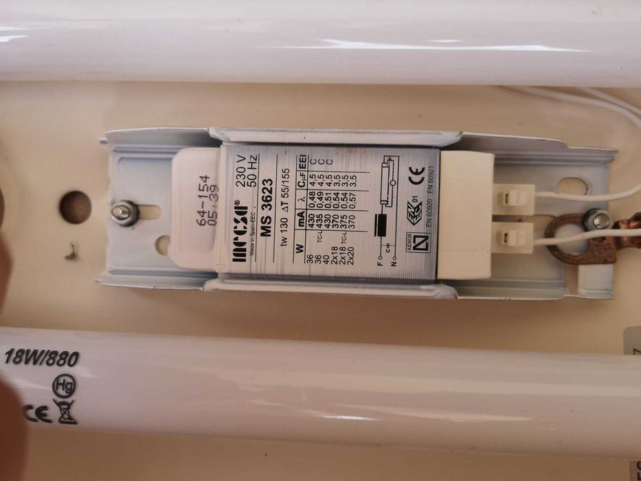 Candeeiro de cozinha vidro