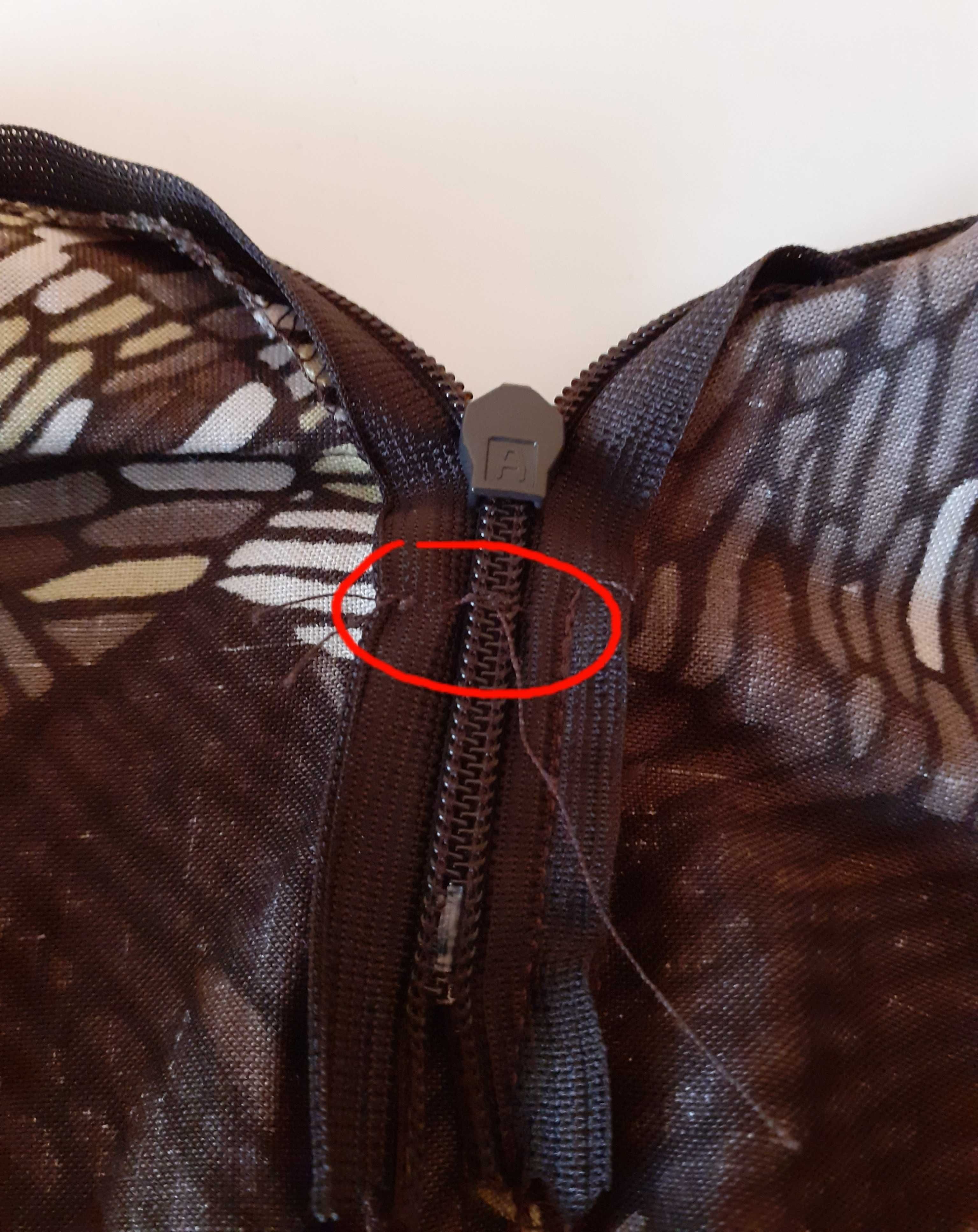 44 Spódnica dla niskich długa maxi wzory len wiskoza Marks & Spencer