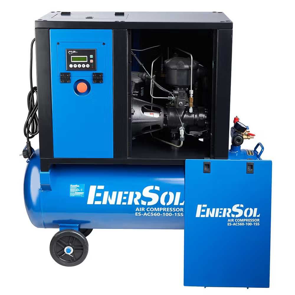 Компрессор воздушный винтовой EnerSol ES-AC560-100-1SS/560л/м/10бар/Г2