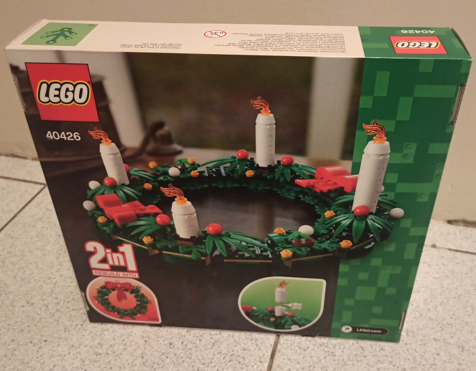 Lego 40426 Wieniec Świąteczny Stroik