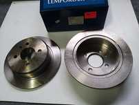 TARCZA HAMULC. BMW 3 E21  E30  82-93 TYŁ 258X10 P 4-OTW 1040602 34211119581 34211122282