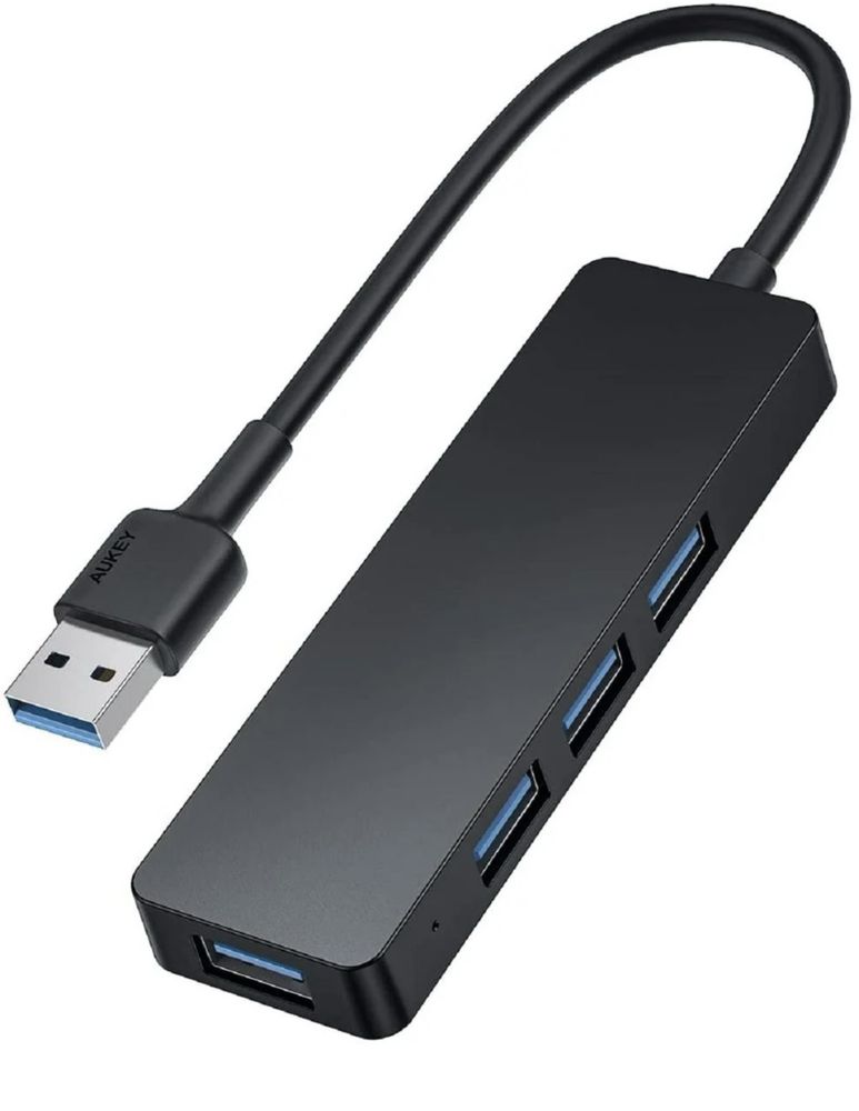 Port USB Aukey Cb-H39 Hub Rozgałęźnik 4Xusb 3.0 5 Gb/S