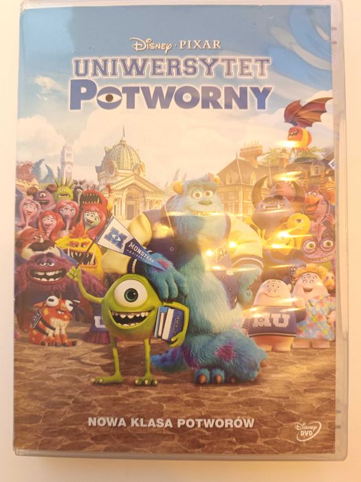 DVD Uniwersytet potworny Disney Pixar