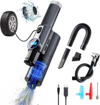 Автомобільний пилосос 4 в 1 Vacuum Cleaner 8018 USB 120 Вт