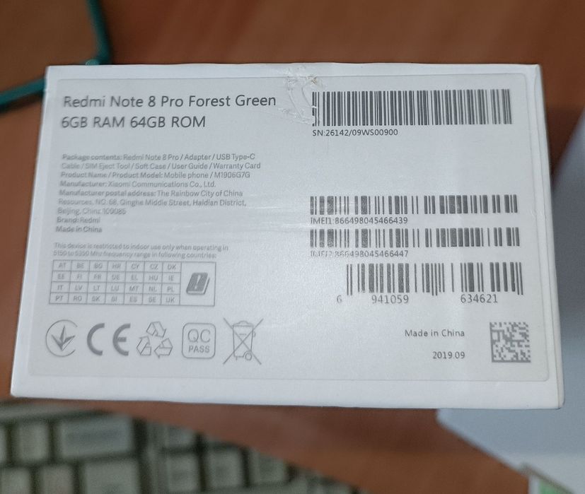 Телефон Redmi note 8 Pro