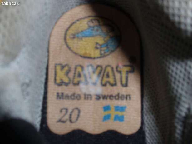 Szwedzkie buty, buciki roz 20 KAVAT