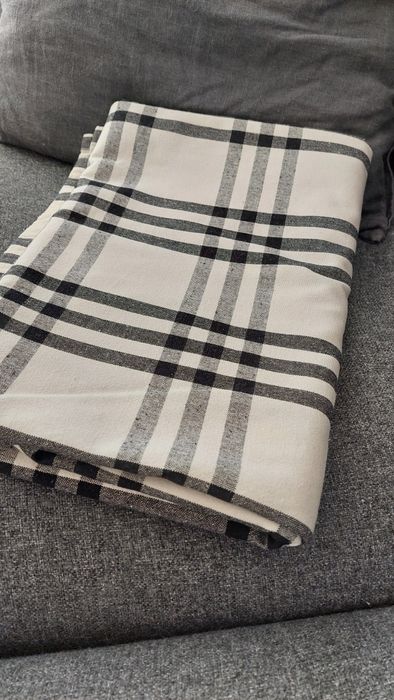 Obrus krata 200x280 bawełna