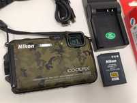 Aparat cyfrowy NIKON AW110 16mp GPS x5 WODOODPORNY podwodny fullHD BDB