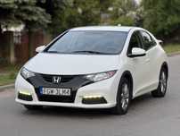 Honda Civic Hatchback 5d 1.4 i-VTEC 100KM, polski salon, biała perła