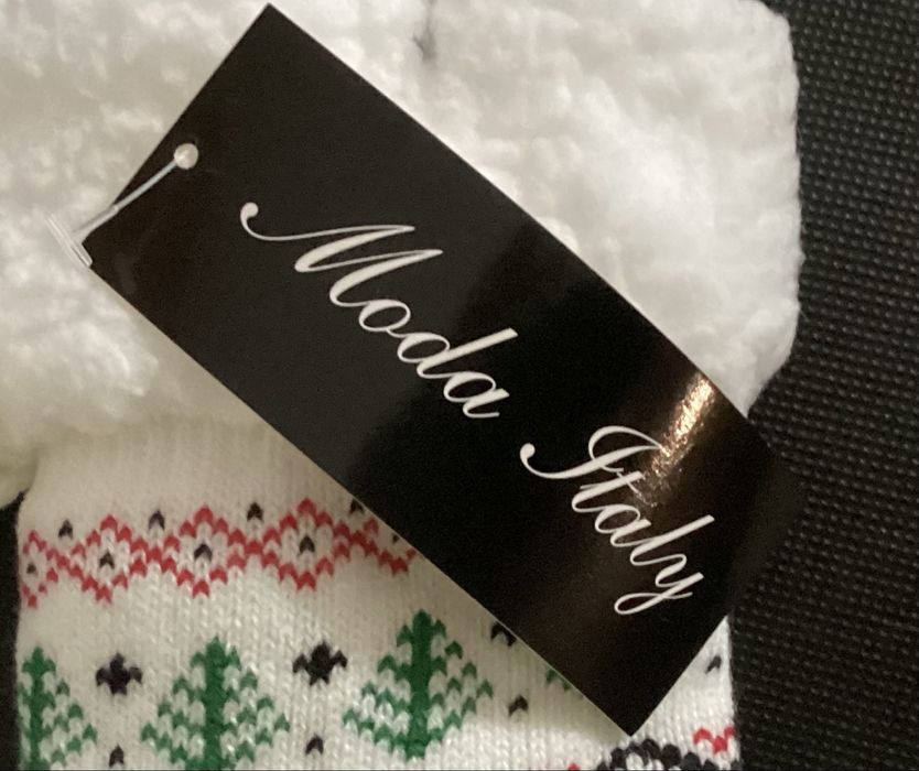 Wloskie swiateczne nowe skarpetki 36/38