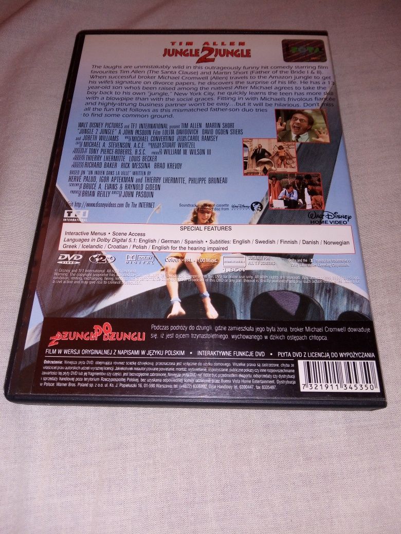 Jungle 2 Jungle film dvd