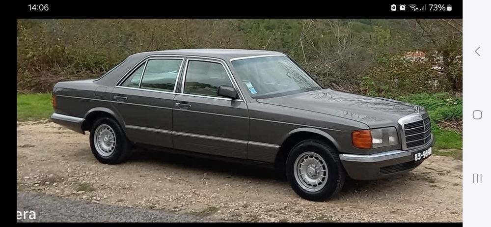 Mercedes 280 SE w126 a gasolina