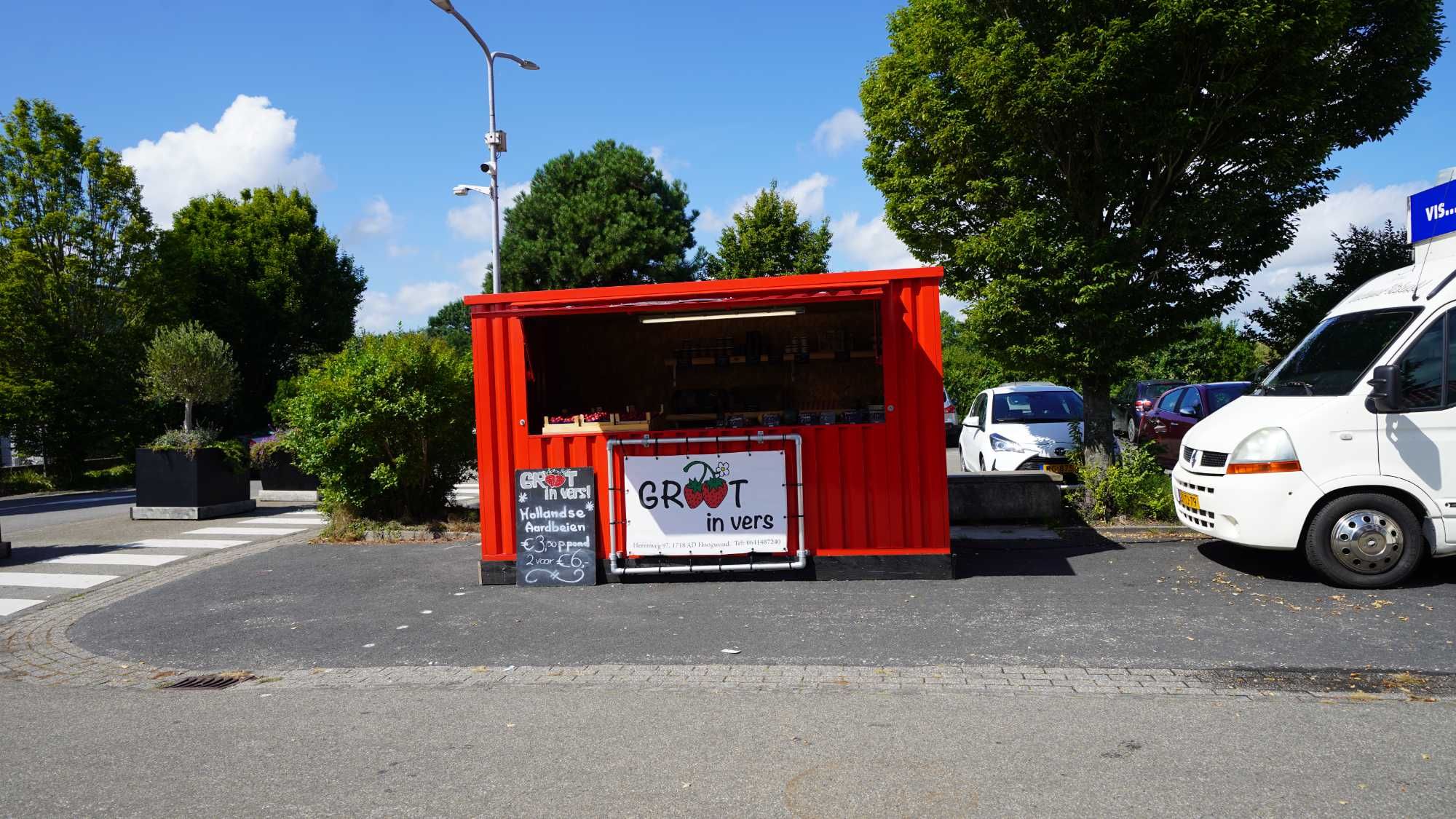 Contentor para Frutaria, Bar na Praia, Food Truck ou Roulote. À venda.