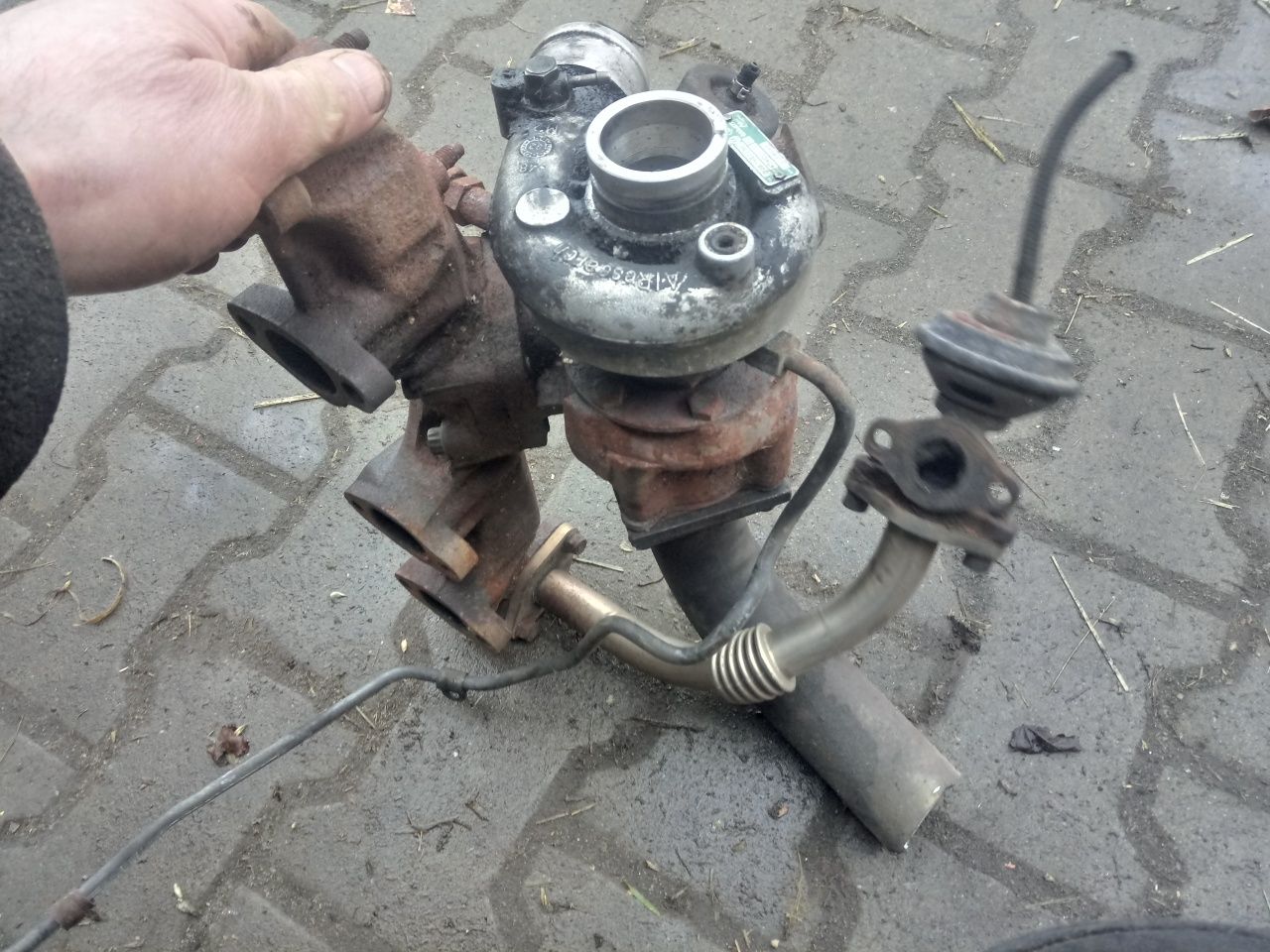 Turbina caly zestaw audi b4 1.9tdi swap C330 c360 mf