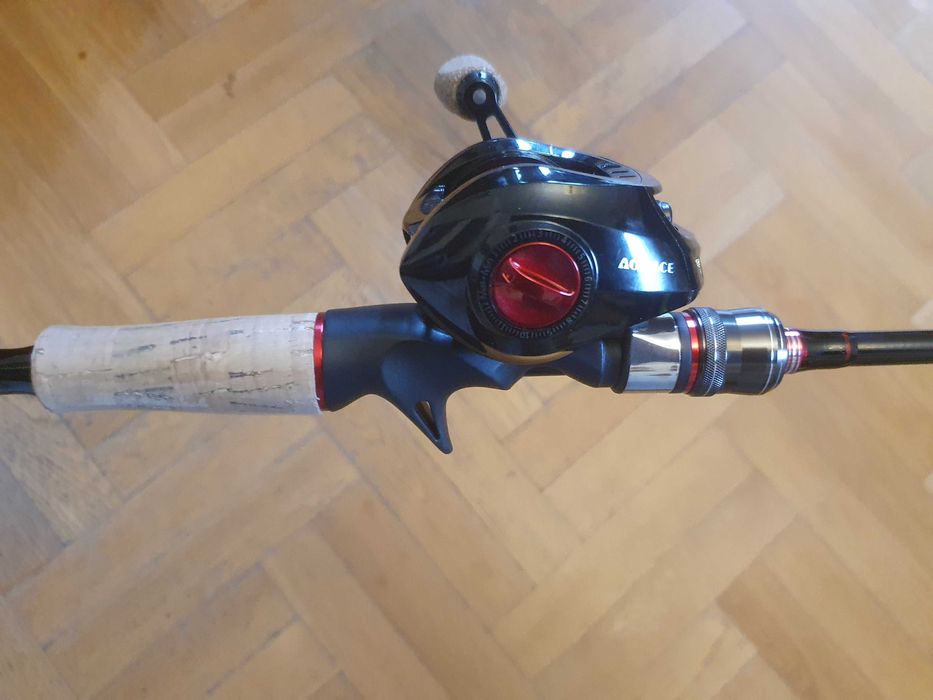 Super wędka zestaw castingowy 210 cm 5-25g cast