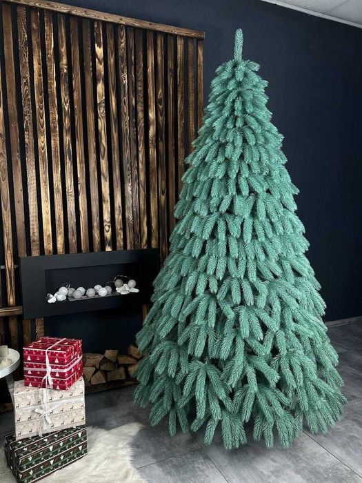 Пишна Ялинка лита Буковельська преміум класу 1.5м-2.5м Зелена Блакитна