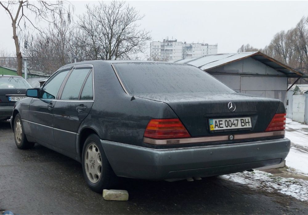 Mercedes W140 300se в хорошем сохране кабан