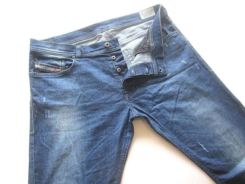 DIESEL TEPPHAR W32 L32 32/32 rurki 88cm thavar W33 jeansy slim levis