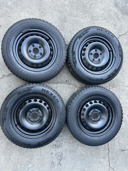5x112 ET47 Koła zimowe 195/65 R15 jak nowe 7.8mm VW Audi Skoda Seat