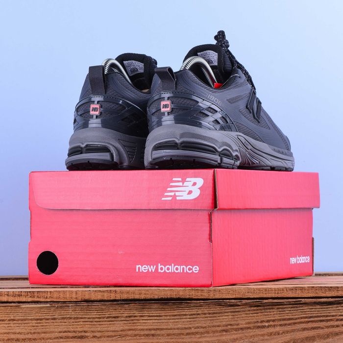 (2139) Термо Зимові кросівки New Balance 1906R сірі з чорною N (41-46)
