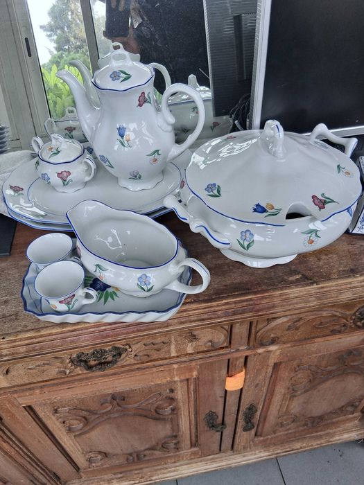 Conjunto spring e peças vista alegre