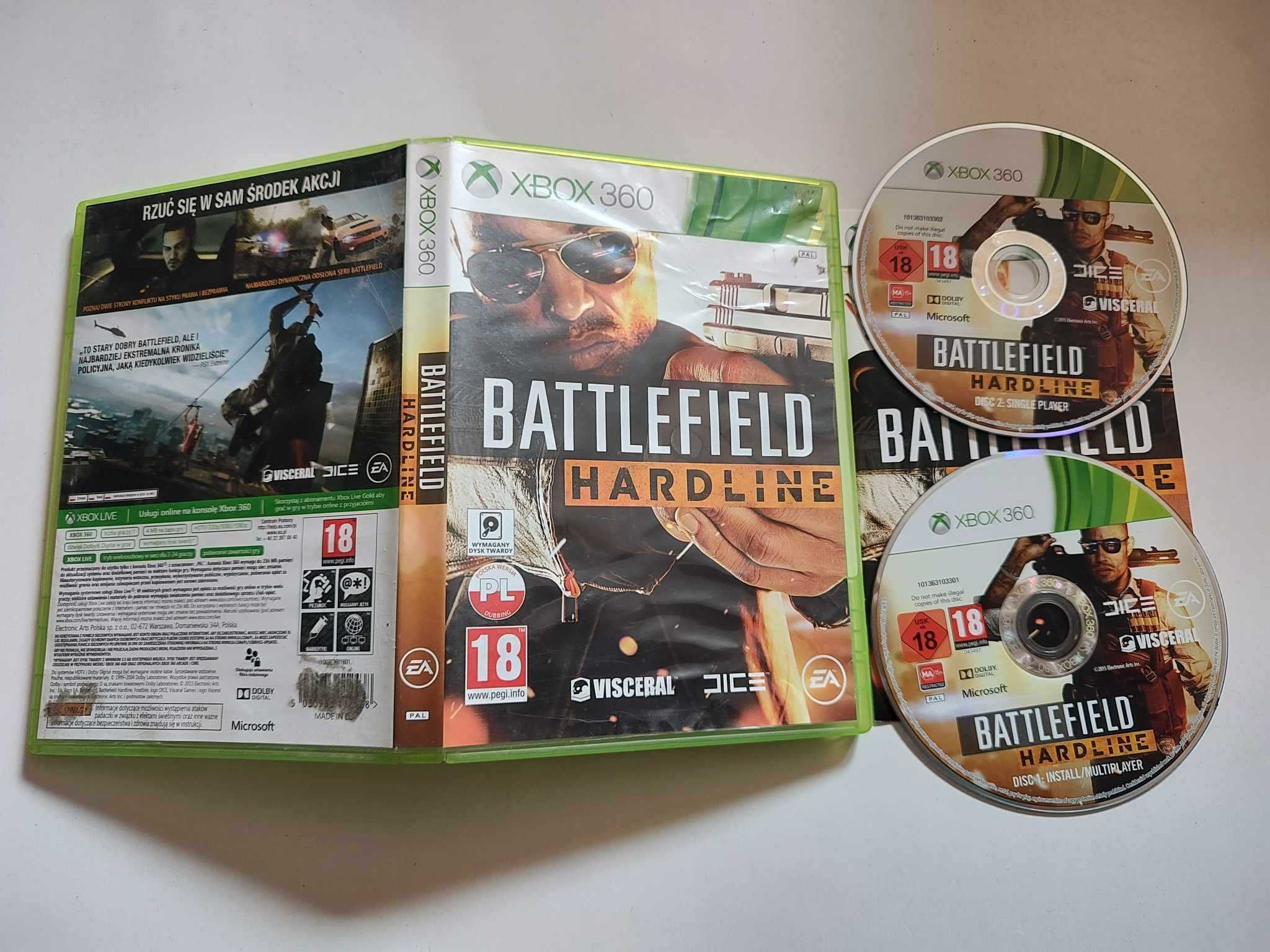 Gra Xbox 360 Battlefield Hardline PL