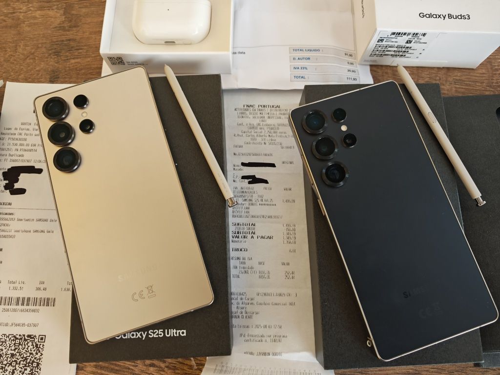 Samsung S25 Ultra 5G 12GB/256GB Cinzento Titanium C/Garantia