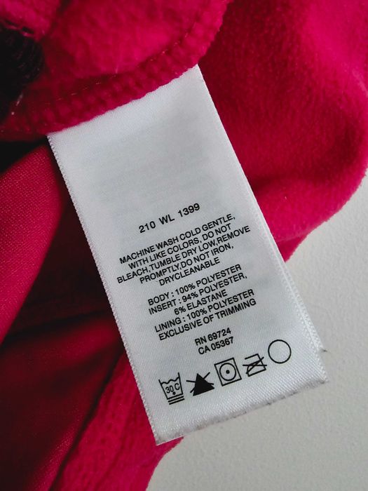 Różowa polarowa kamizelka bezrękawnik damska Columbia r. 34