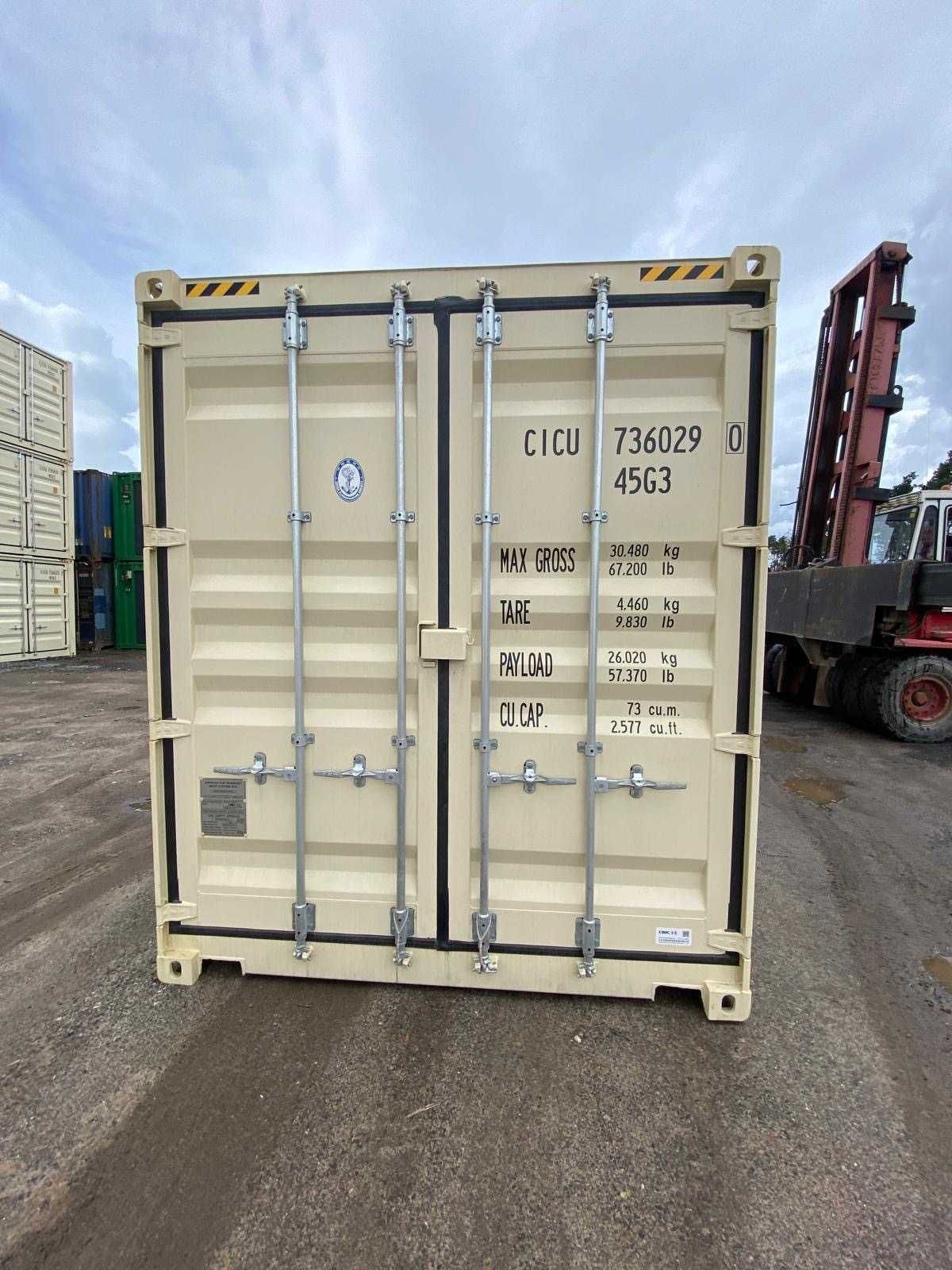 Kontener morski, 12m/40HC/OS, r. 2025, boczne drzwi, open side, hds