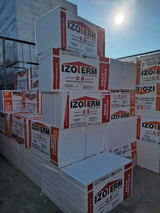 styropian dach podłoga  EPS-80 Izoterm 200 zł/m3 lambda 0,038