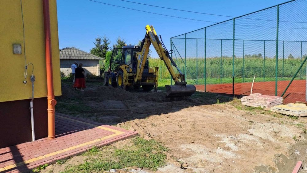Usługi Koparko - Ładowarka, Minikoparka, Wyburzenia, Transport HDS