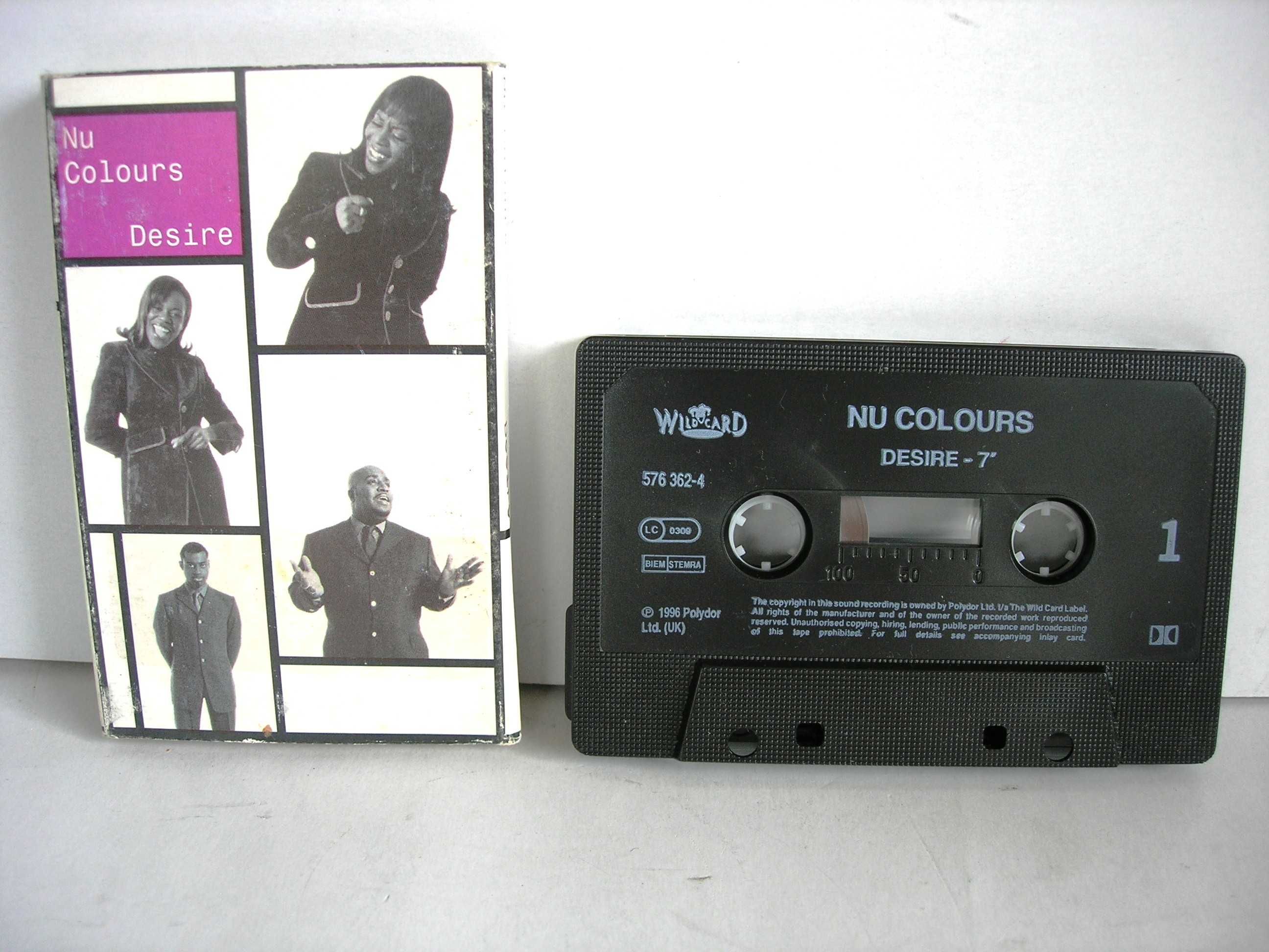 Desire "Nu Colours" kaseta magnetofonowa maxi-singiel Polydor UK