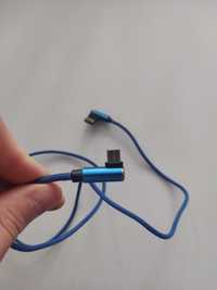Продам синий зарядний кабель usb
