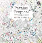Livro Colorir Paraíso Tropical, estilo mandala