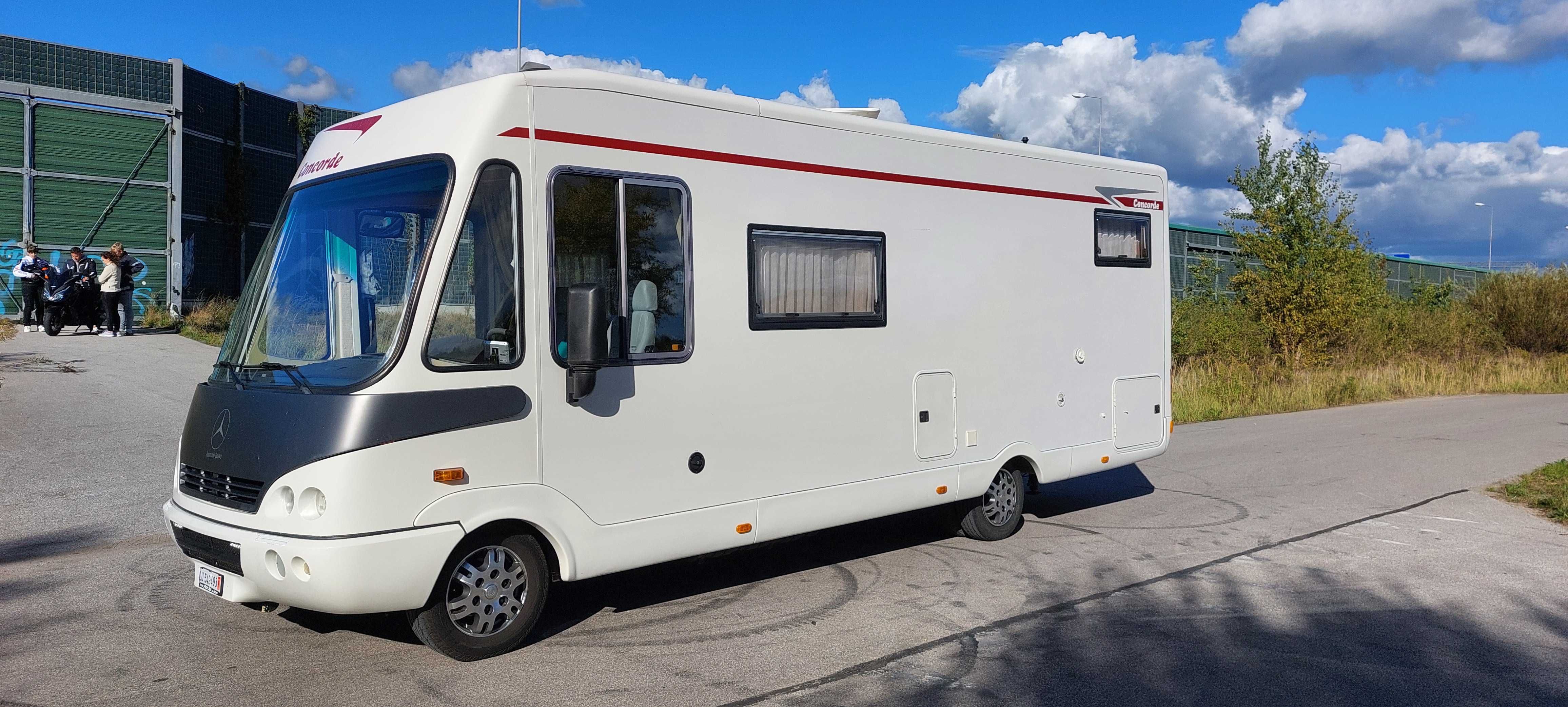 Kamper Concord Iveco stan idealny