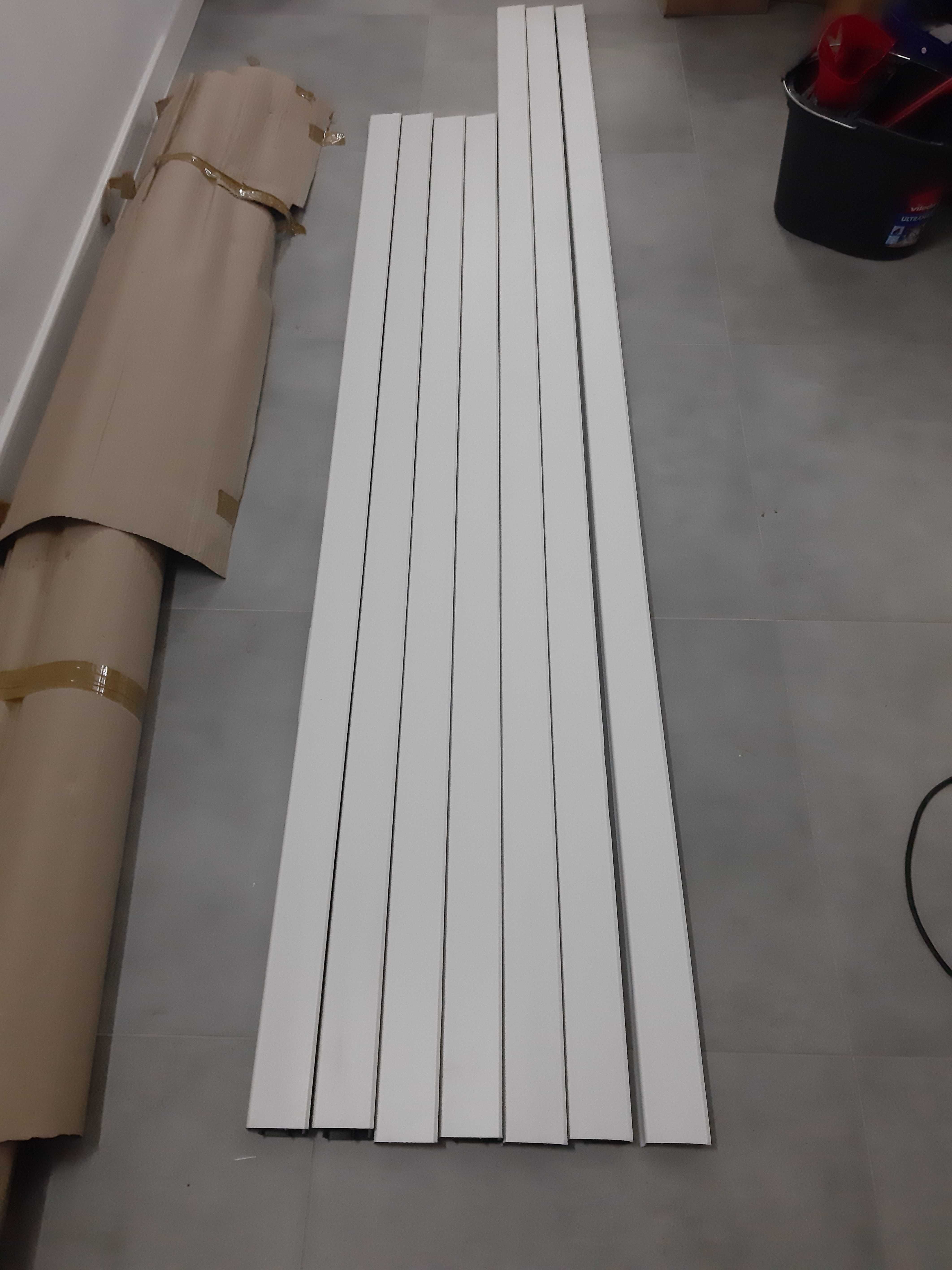 Listwa przypodlogowa  BIAŁY MAT EVO 73MM ok 16mb