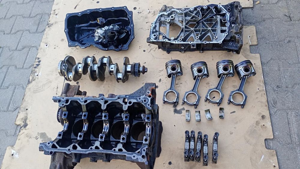 F.VAT Ford Transit 2.0 TDCI ECOBLUE Wał korbowy RFGK2Q KORBOWÓD KARTER GK2Q-6U004-AE PODSTAWA MISKI OLEJU