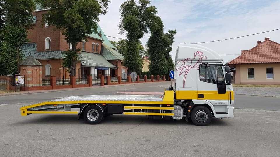 Zabudowa laweta najazd ciężarowy 7,5-10t komplet Eurocargo MAN ATEGO
