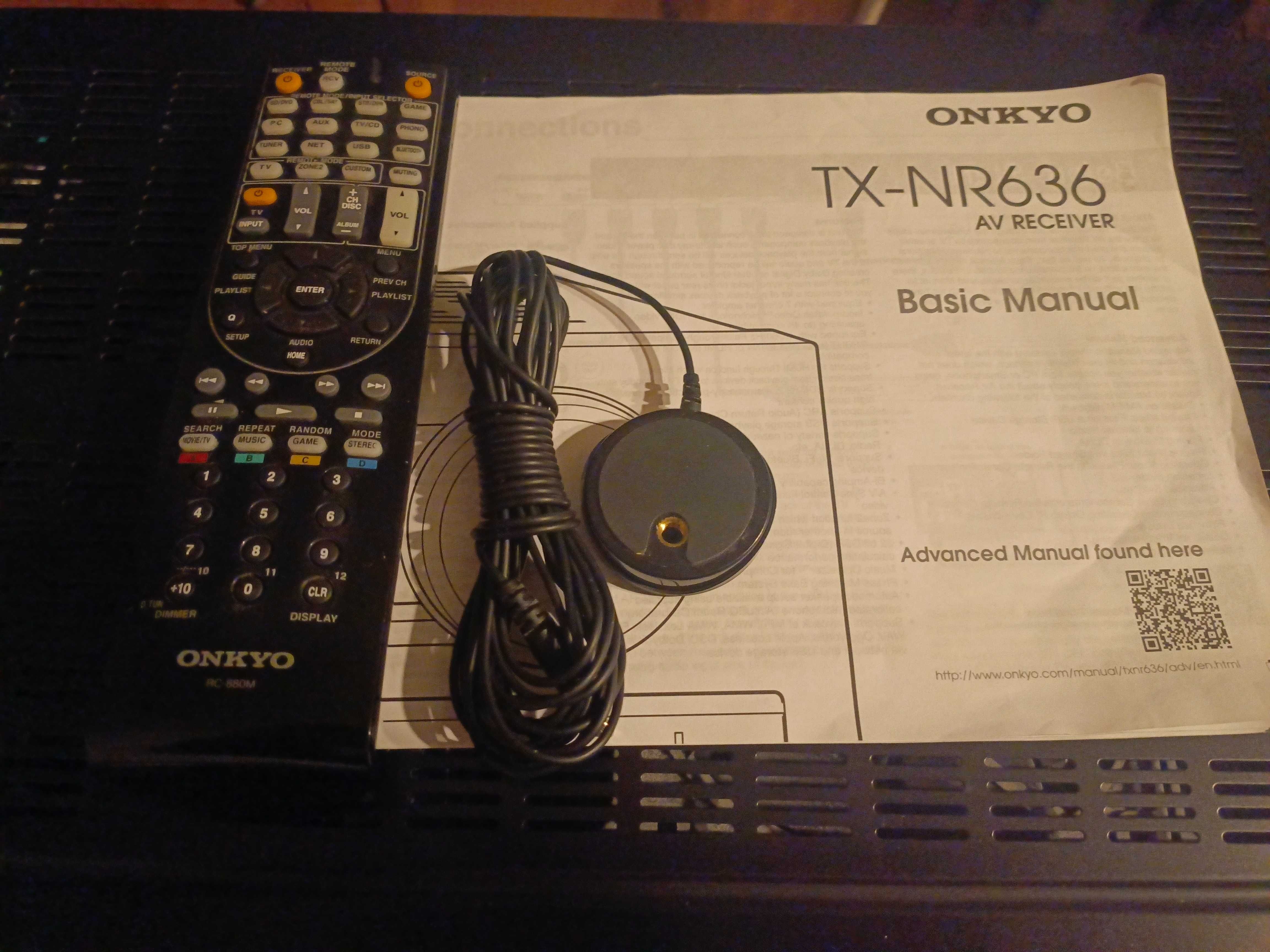 Sprzedam amplituner Onkyo TX-NR636 bluetooth  wifi