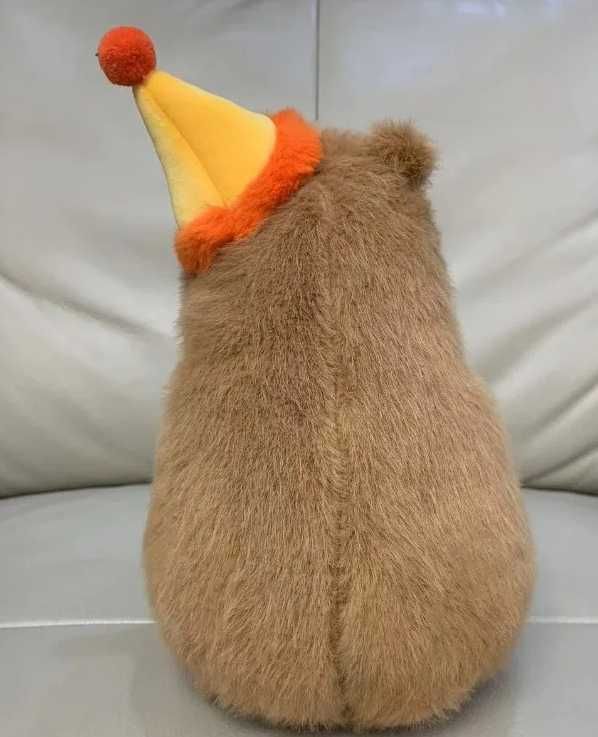 М'яка іграшка Капібарав з капелюхом. 25 см  Kapibala. Capybara.