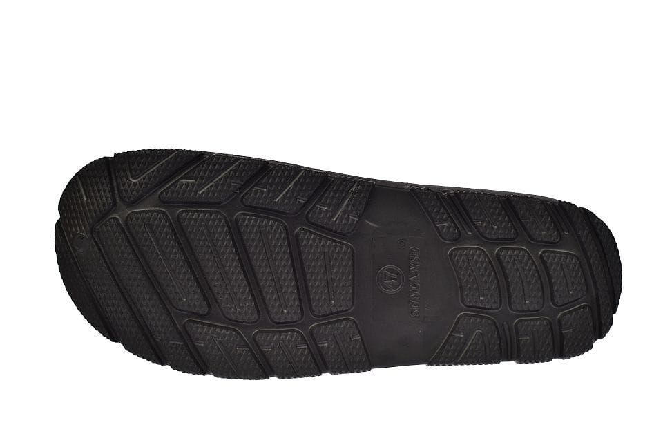 Kalosze męskie lekkie ocieplane pianka Eva ogrodniczki 2305 BK roz. 45