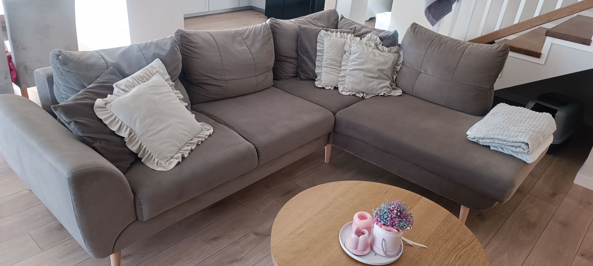 Kanapa rogówka narożnik agata meble "stay"