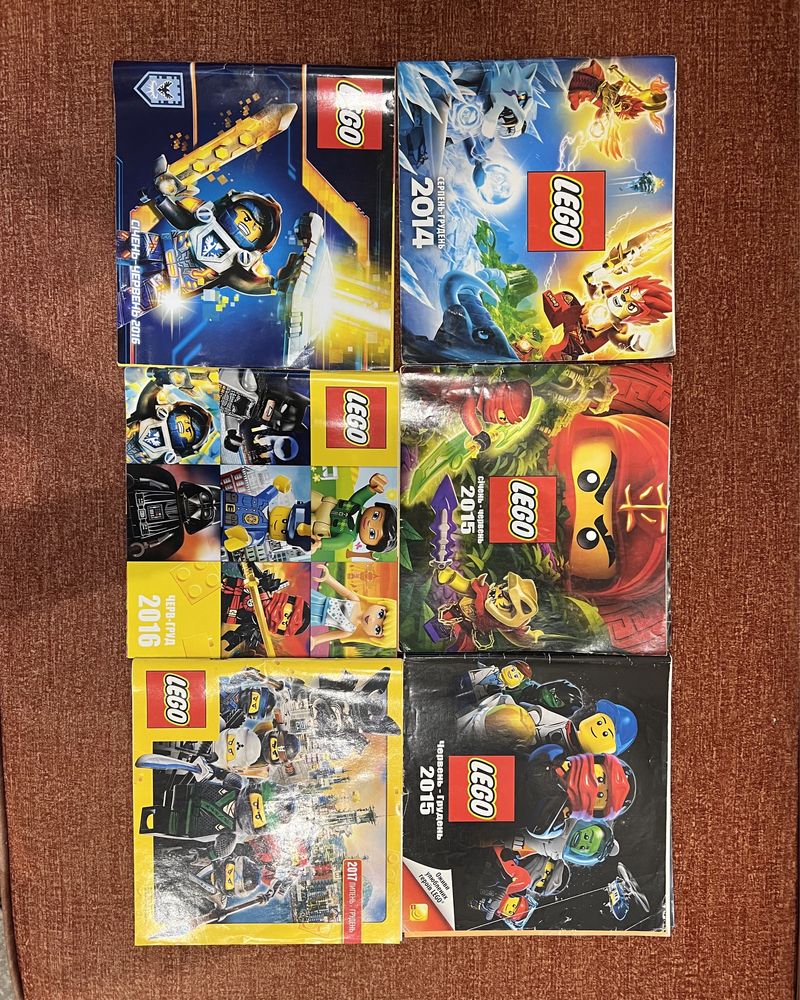 Колекційні журнали Lego(2014-2017)