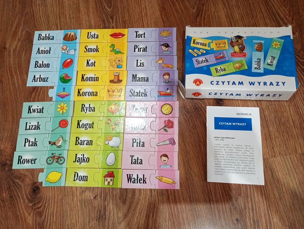 Gry, puzzle edukacyjne
